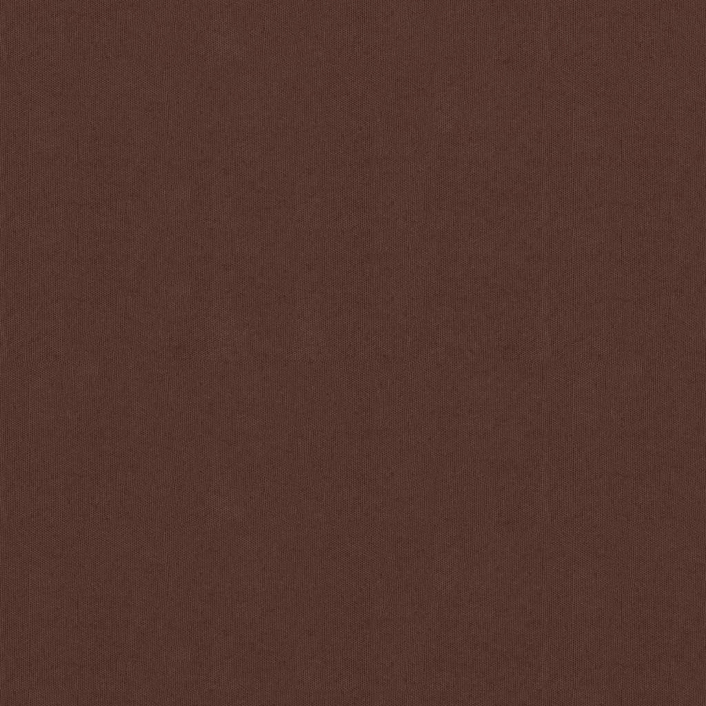 Paravento per balcone 75 x 500 cm tessuto oxford marrone 02_0010235