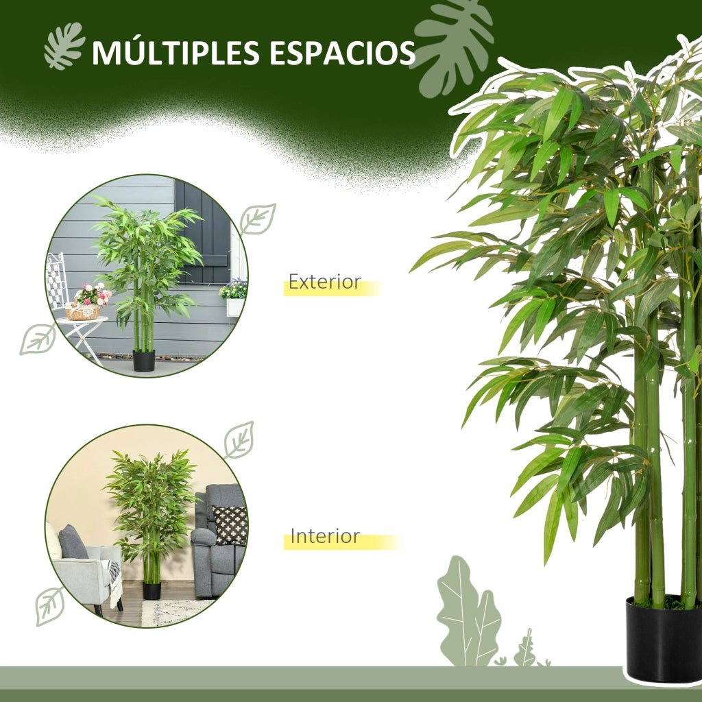 Albero Artificiale Bamb¨´ ¨C Minimal ¨C Verde 140 cm