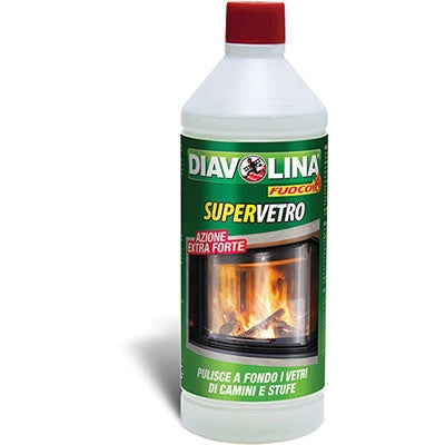 RICARICA PULITORE VETRO DIAVOLINA FUOCO - ML 1000- 6 pezzi