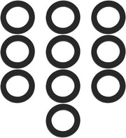 Set di 10 Crenelle per Lavatrice Compatibile con Diverse Crenelle per la Vasca