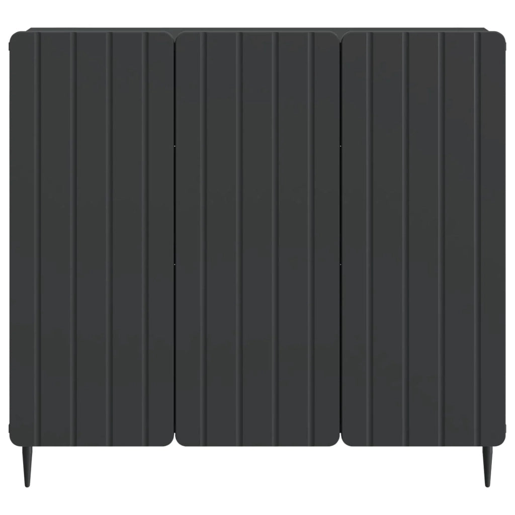 Credenza Nero 89 x 34,5 x 82 cm Legno ingegnerizzato 894416