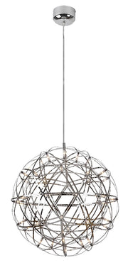 Lampada a sospensione LED cromata 12W 3000K Eudora Rabalux