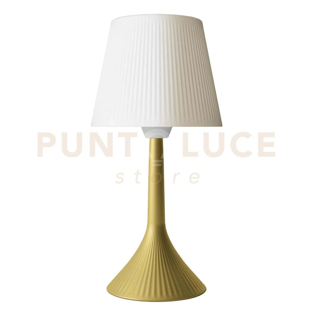 LAMPADA DUSE ORO OPACO 1 LUCE ATTACCO E14