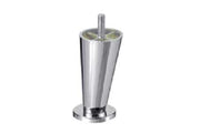 Piede Con.Obl H130B60D60 Cromo Met. - Masidef