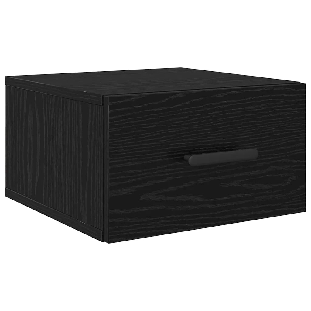 Armadio da Notte 2 pcs Rovere Nero 35 x 35 x 20 cm 882389