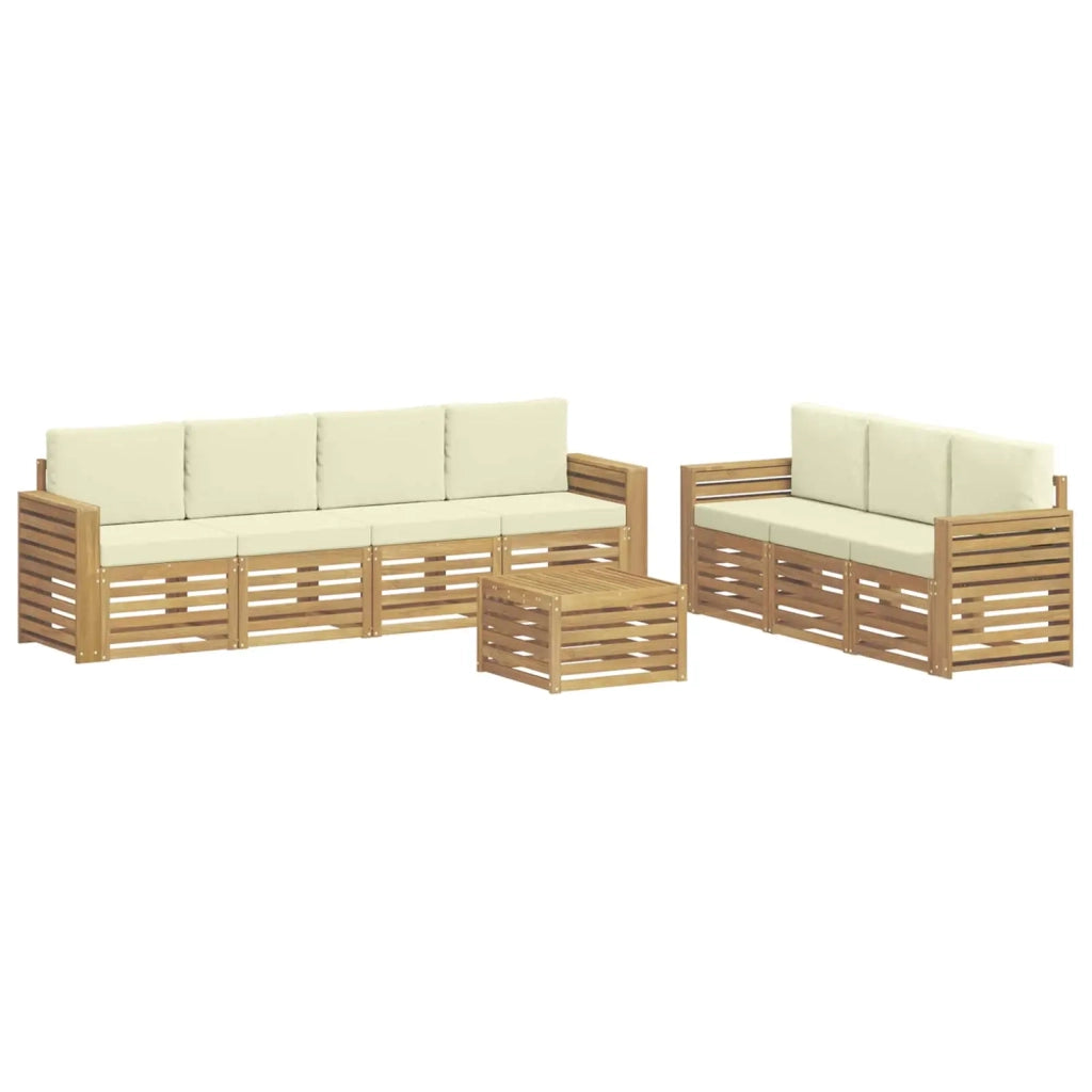 Set divani Legno di Acacia Massello 3391520