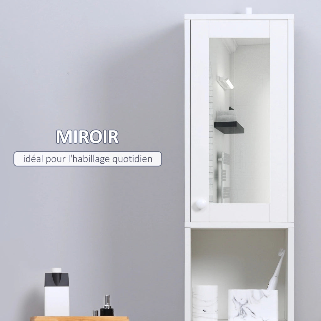 Colonna da bagno ¨C Minimal ¨C bianco 30x28x170 cm