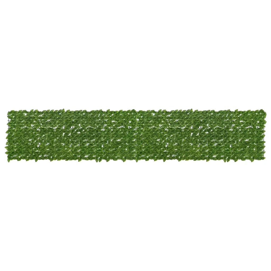 Schermo per balcone con foglie Verde e Giallo 400 x 75 cm 42040639
