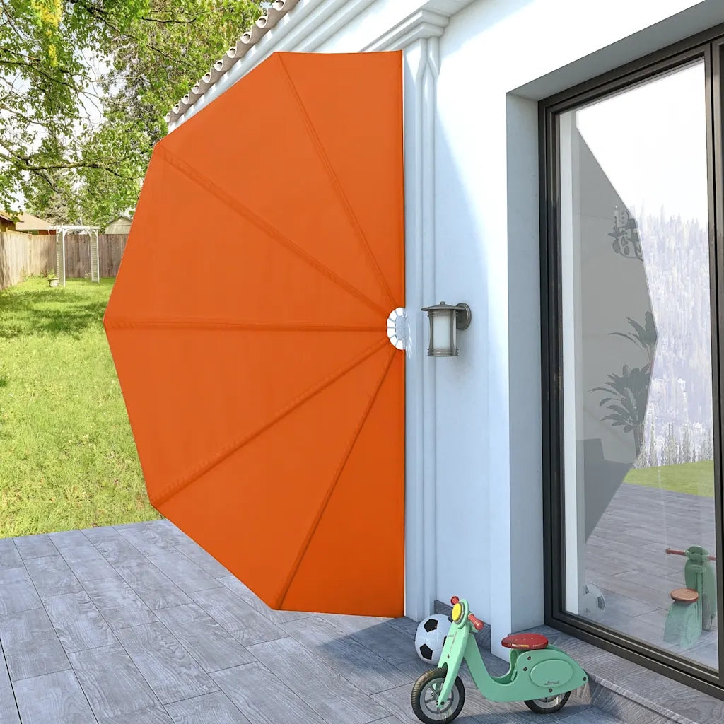 Tenda Laterale per Terrazza Pieghevole Terracotta 200 cm 44580