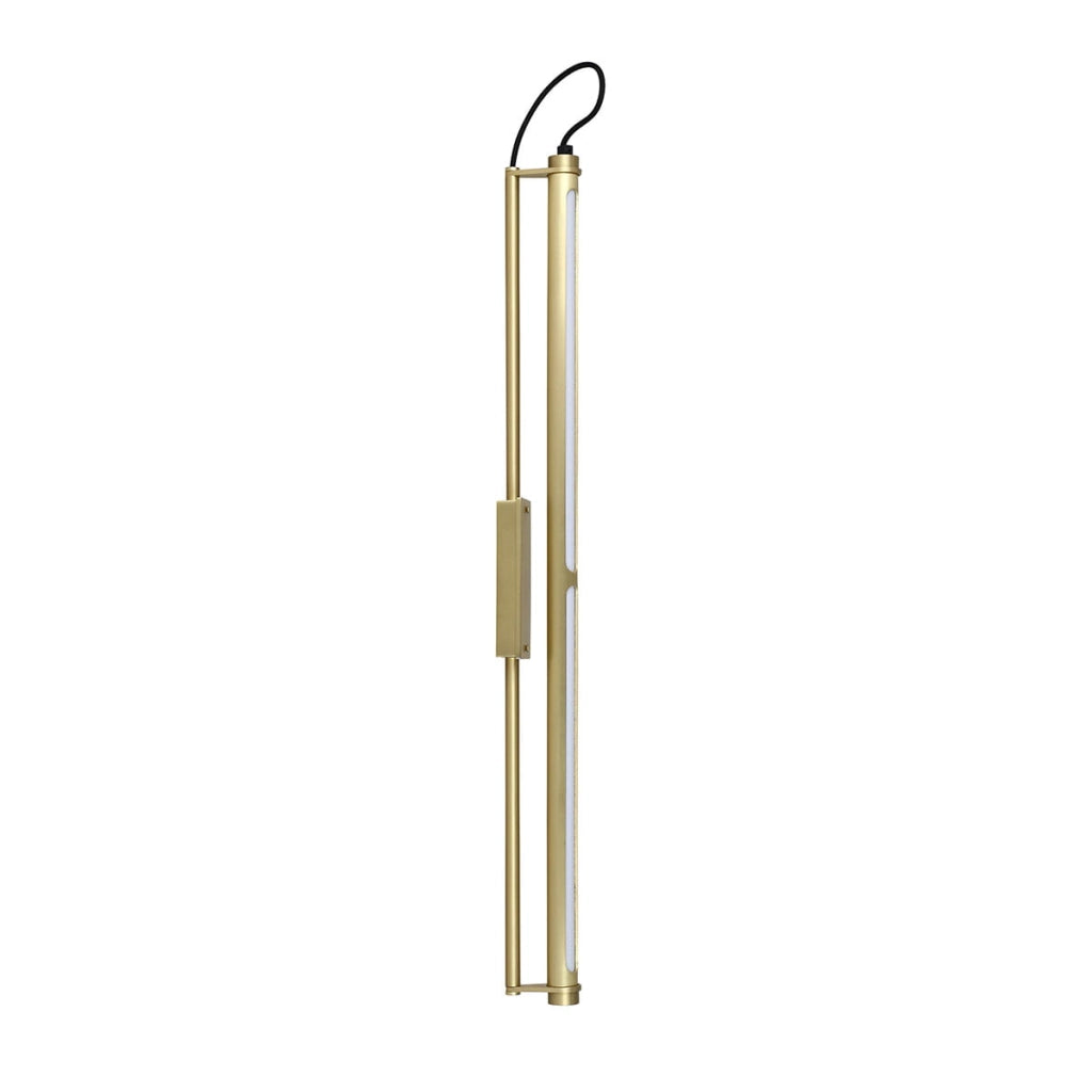 Italux Levington applique LED 15W ottone/oro 81cm IP20