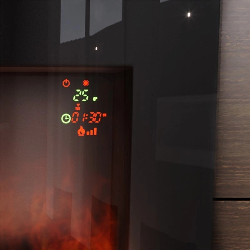 CECOTEC 05366 - Caminetto elettrico da parete Ready Warm 2600 Curved Flames