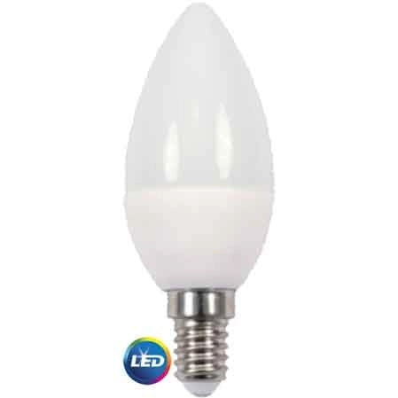LAMPADA A LED MOD. 'OLIVA' 6W - E14 - 470Lm - 3000K