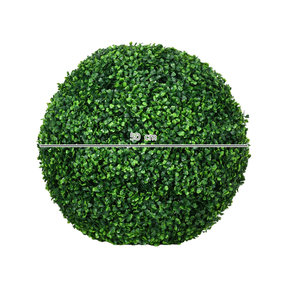 Piante Finte Sfera di Bosso ¨C Minimal ¨C Verde ?50cm Set 2 Pezzi