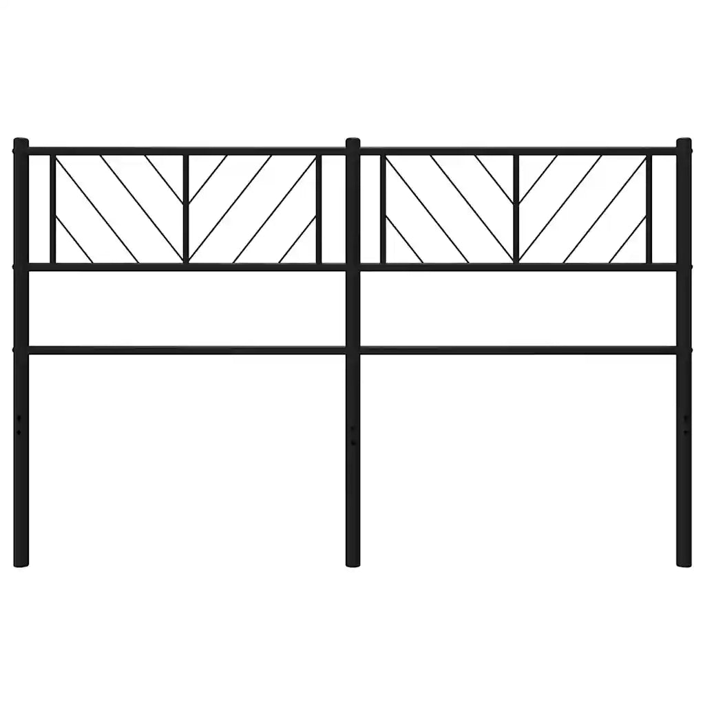 Testiera di Ricambio in Metallo Nero 150 cm 372213