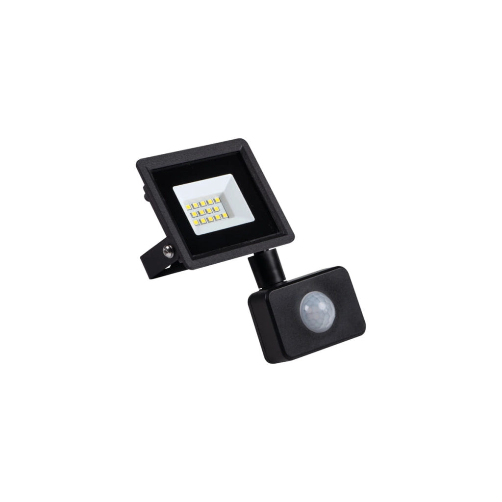Faro LED 10W con sensore movimento IP44 4000K Miledo