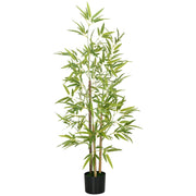 Albero di bamb¨´ artificiale ¨C zephmum ¨C verde, altezza 120 cm con vaso