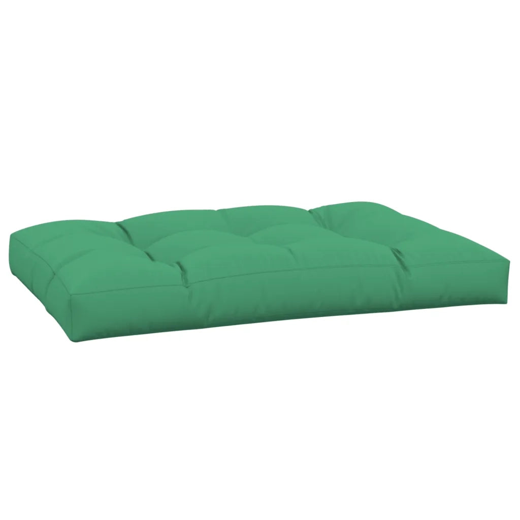 Cuscino per Pallet Verde 120x80x12 cm in Tessuto 360518