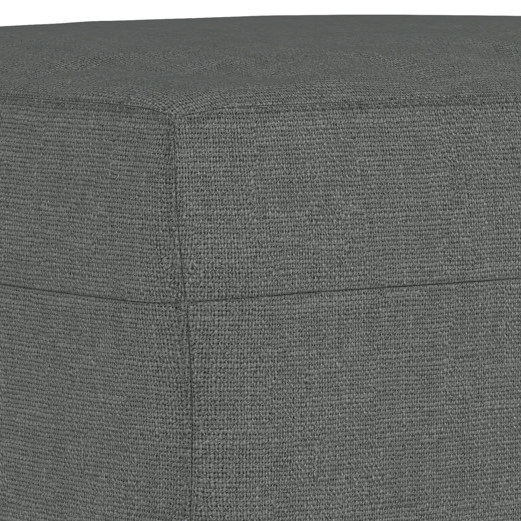 Set di Divani 3 pz con Cuscini Grigio Scuro in Tessuto 3202111