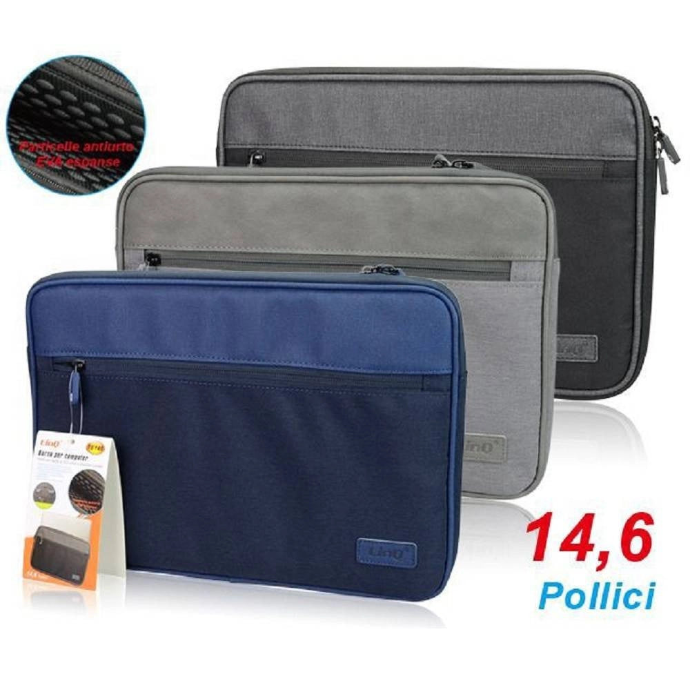 Trade Shop - Borsa Per Pc Portatile Notebook Laptop Computer Fino A 14.6″ Vari Colori T6146 -