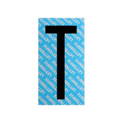 Lettera Adesiva Nera Serie T80 T Letterfix