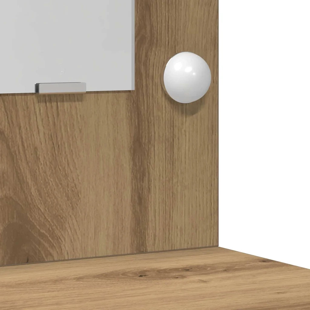 Tavolo da Trucco Marrone 50 x 41 x 135 cm Legno multistrato 3334262