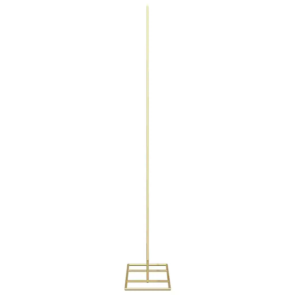 Albero di Natale in metallo con supporto Oro 125 cm 42019165