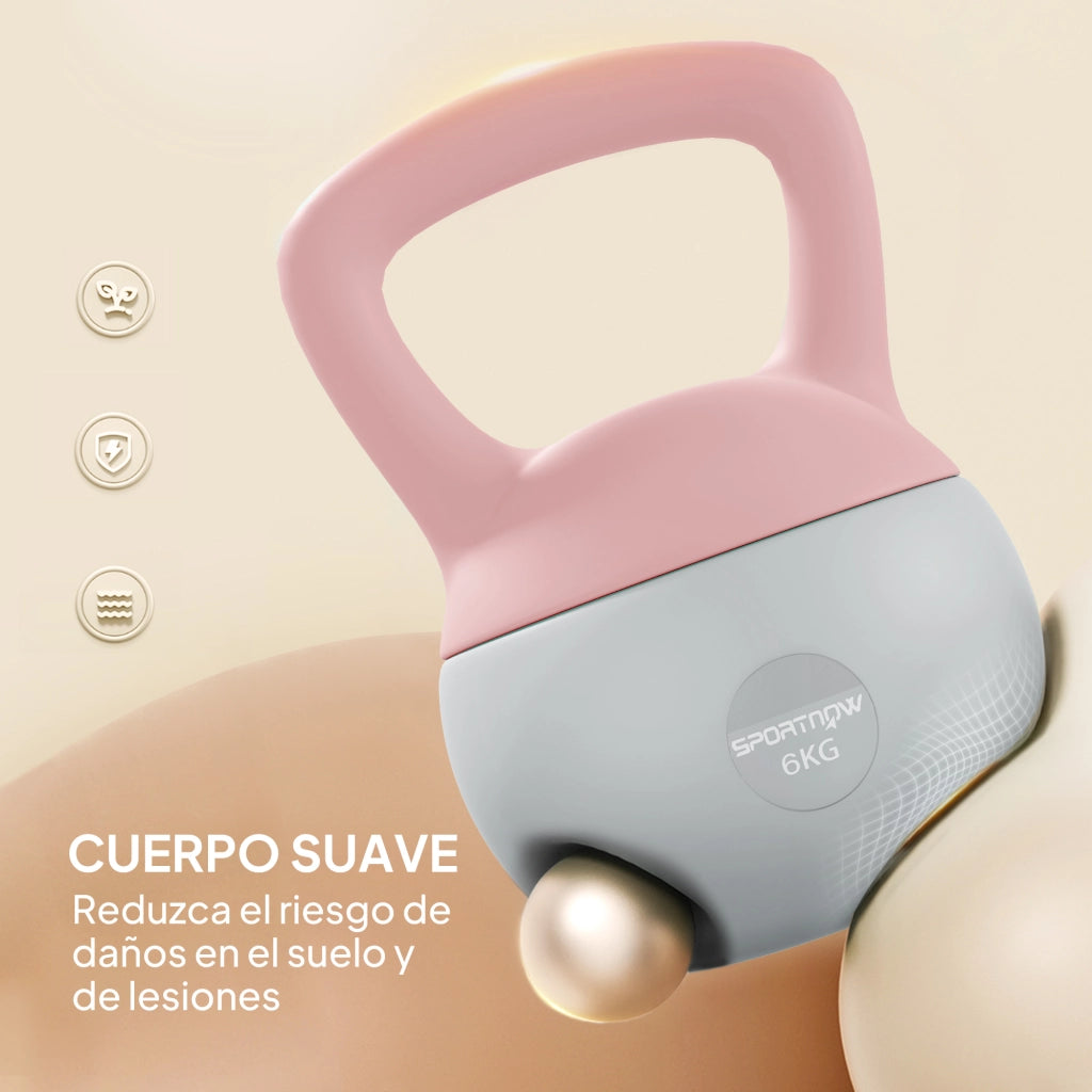 Pesa Rusa 6 kg ¨C zephmum ¨C Rosa 19x19x28 cm