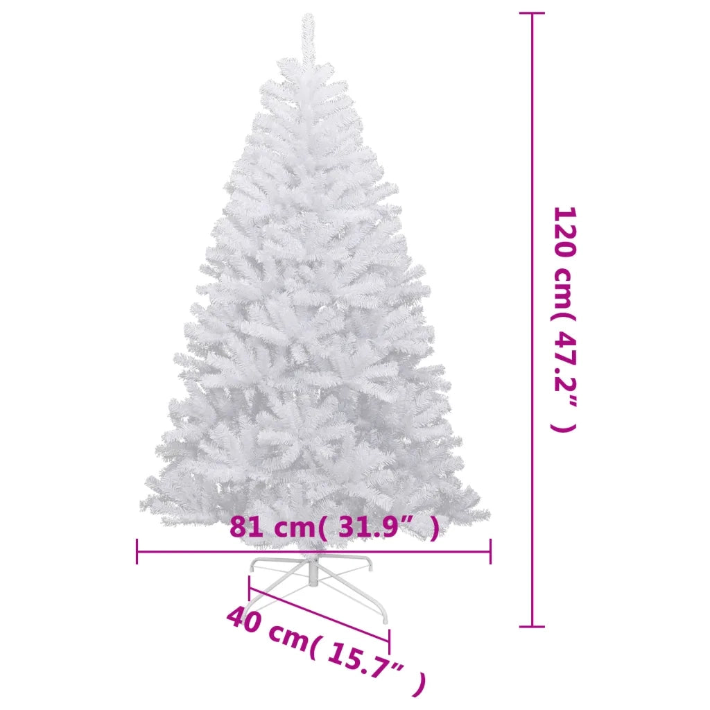 Albero Natale Artificiale Incernierato con Neve Fioccata 120 cm 356772