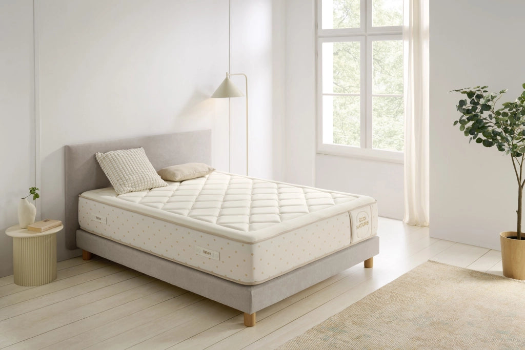Materasso a molle insacchettate Eco Nature Spring, 30cm, 140x200cm - Moonia