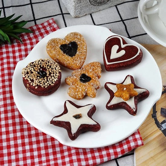 Decorazioni Realistiche per Fotografia 6 Pezzi - Cibo Artificiale - Decorazione - Imitazioni di Biscotti - Duraturo - Design Autentico - Decorazioni per Banchetti