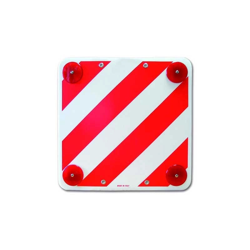 Cartello carico sporgente 50x50 : Modello - PLASTICA