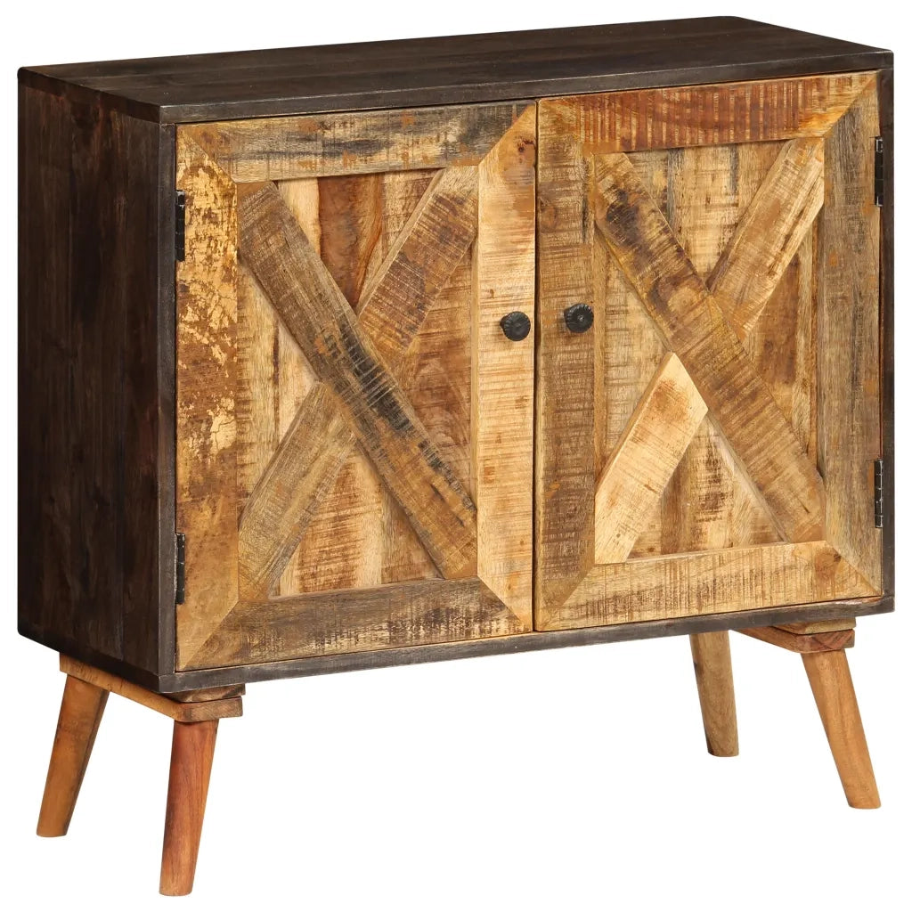 Credenza in Legno Massello di Mango 85x30x75 cm 246161