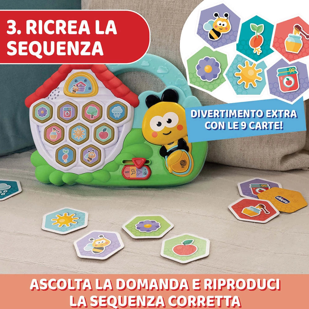 Chicco Baby Bee alla Scoperta dell'Alveare Centro Attività Elettronico 2-5 Anni