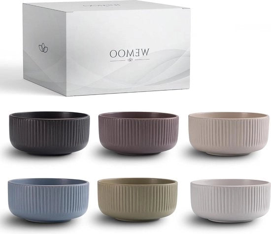 Set per bollitori di muesli - 6 x 850 ml extra grandi