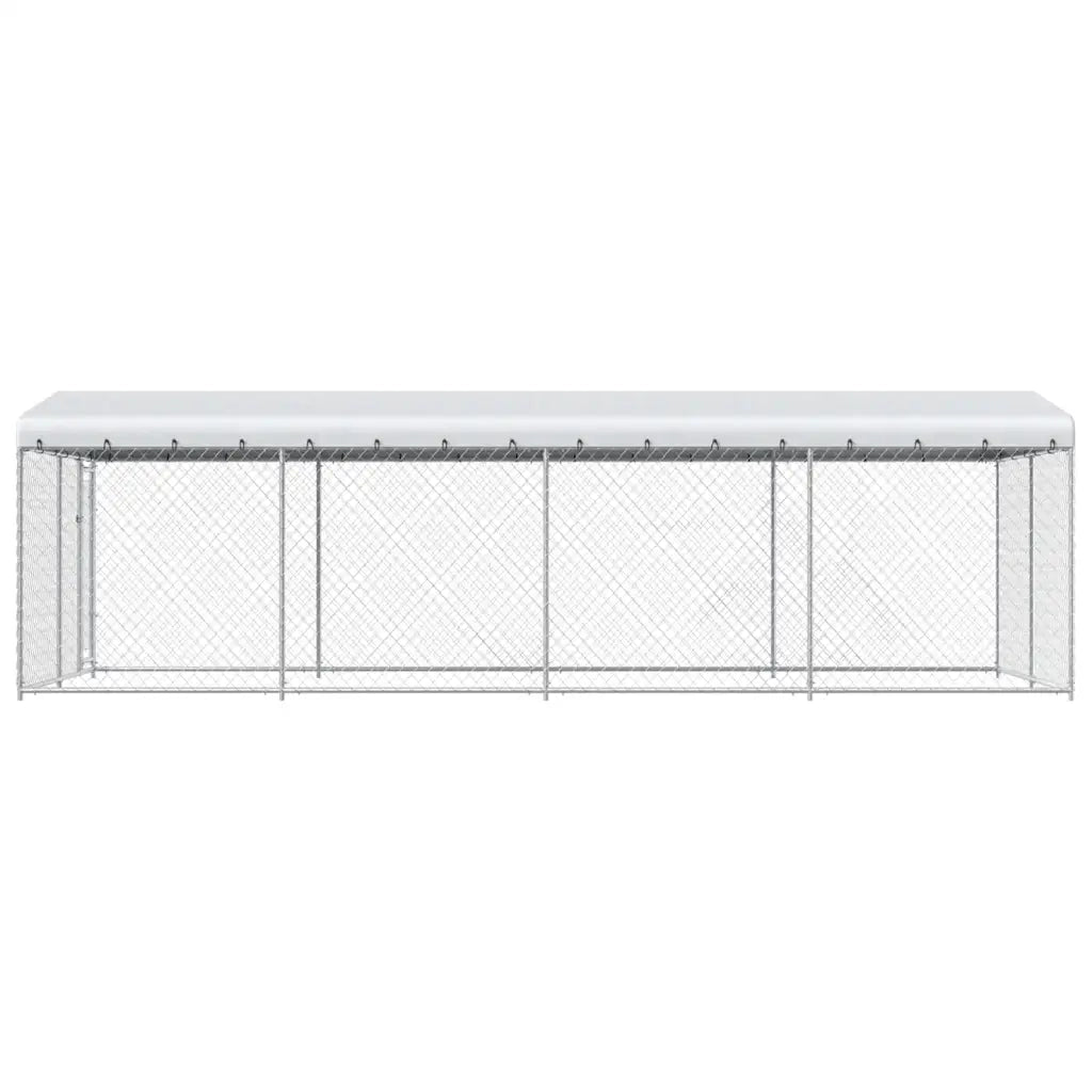 Canile da Esterno con Tetto 8x4x2,3 m cod mxl 39847