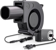 Ventilatore a raffreddamento - Ventilatore radiale - Ventilatore portatile - Efficiente e portatile - 12 V e 220 V - Ventilatore per caminetto - Adatto per interni e...