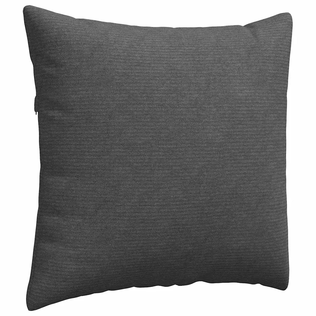 Cuscini da Divano 2 pz | Cuscini per sedie Grigio scuro 45 x 45 cm