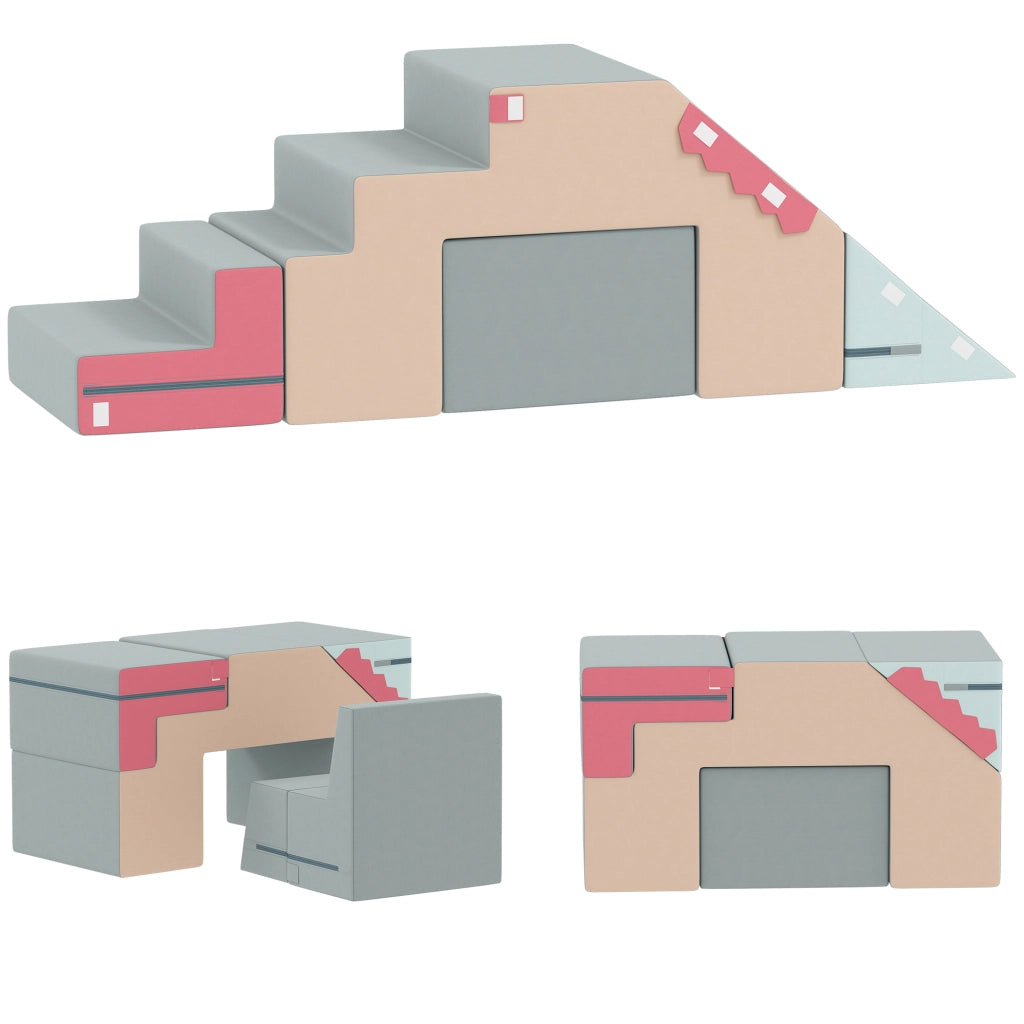 Set di blocchi morbidi per bambini ¨C Minimal ¨C multicolore, schiuma, 2 pezzi