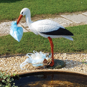 Cicogna decorazione per laghetti e giardini altezza 86 cm