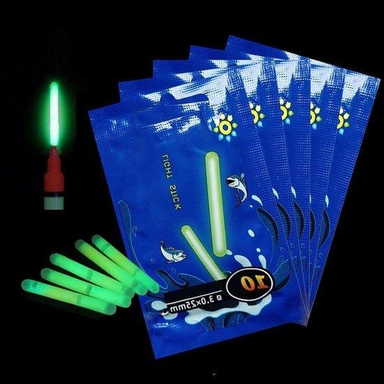 Lanterne per pesca - 50 pezzi, fluorescente e luminescente