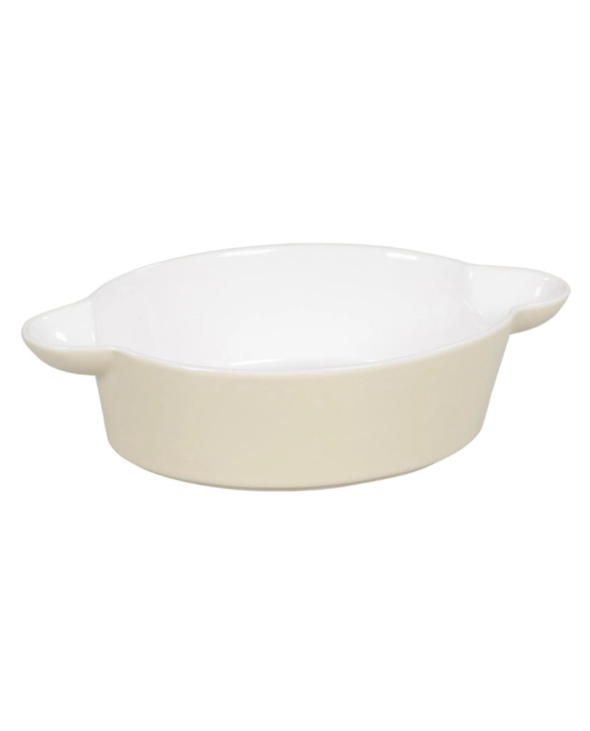 TEGLIA FORNO OVALE BASIC CREAM