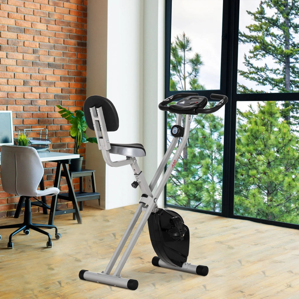Bicicletta da fitness pieghevole ¨C zephmum ¨C grigio