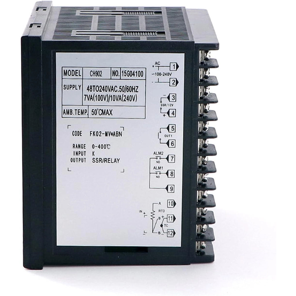 Regolatore di Temperatura CH902 – Display LED, 0–400°C | 48–240V AC