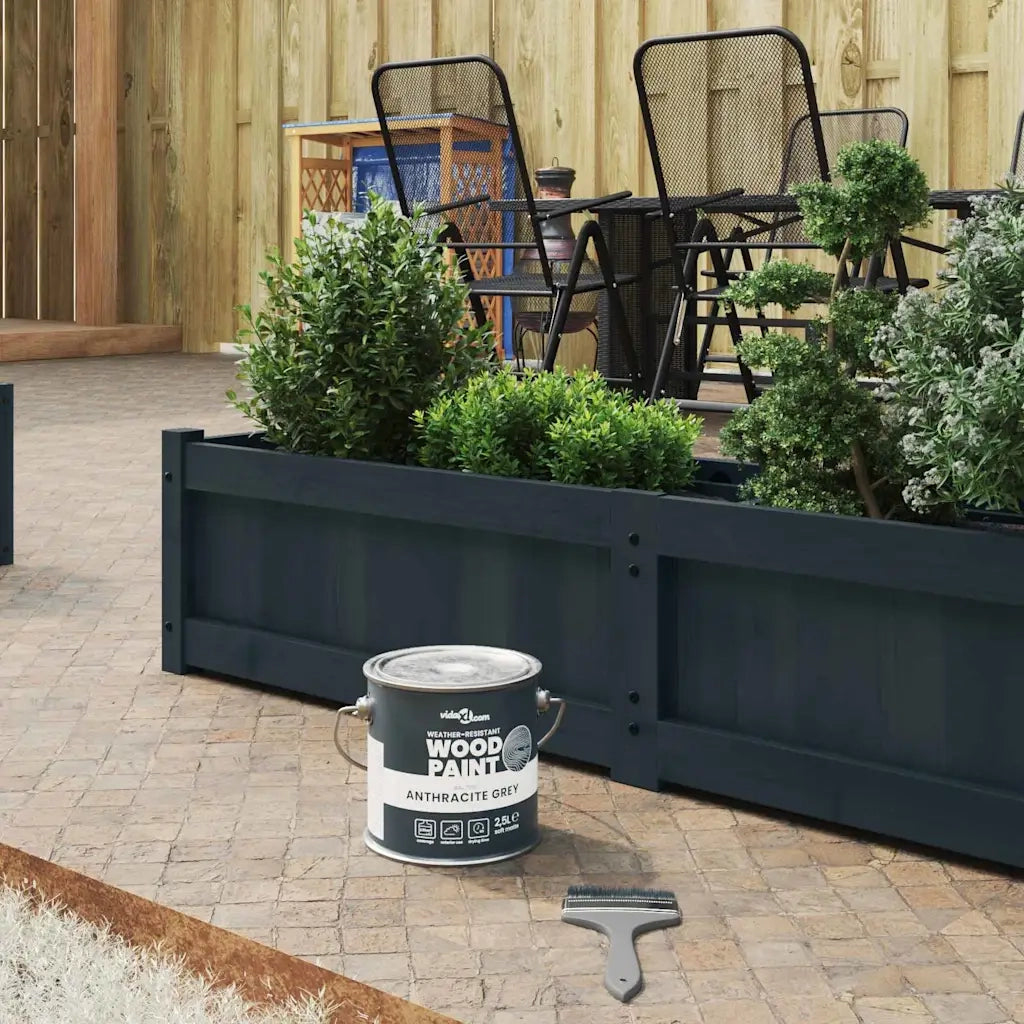 Vernice per legno Grigio 2,5 L Stampa da parete 4008539