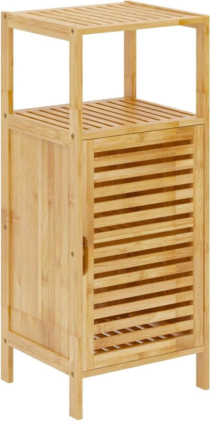 Cassetto Bagno in Bambù – Cassetto Multifunzionale per Bagno – 1 pezzo – Naturale