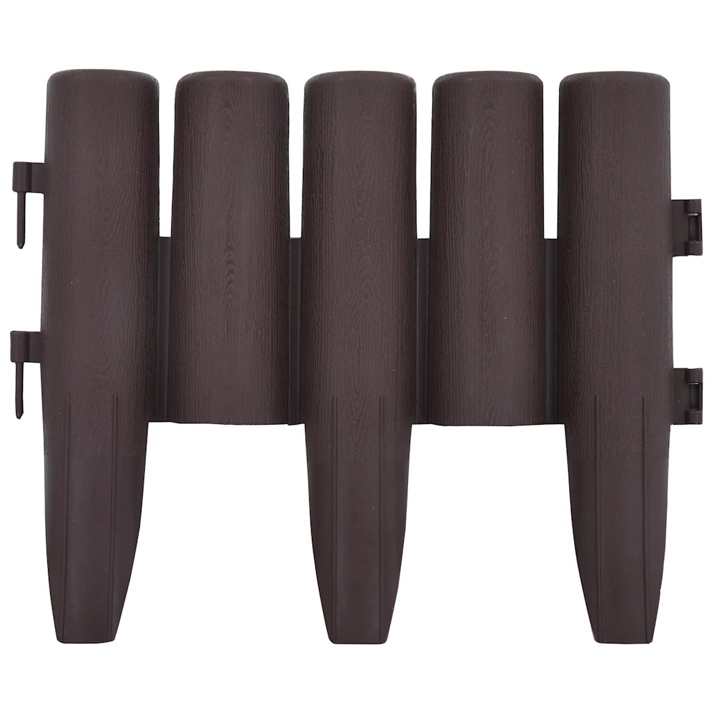 Bordature per Prato 36 pz Marroni 10 m in PP CFW6885585