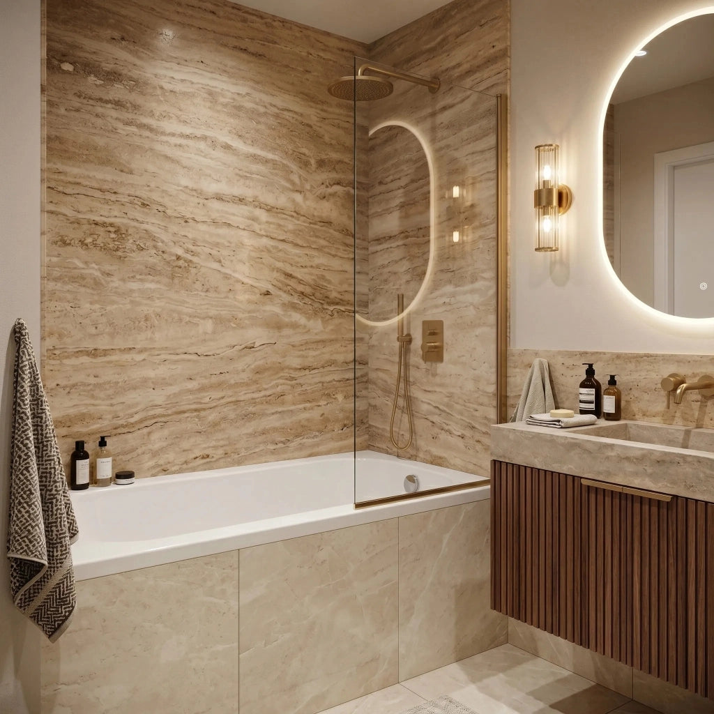 Vasca Da Bagno Acrilica Da Incasso Rea Gloria 130