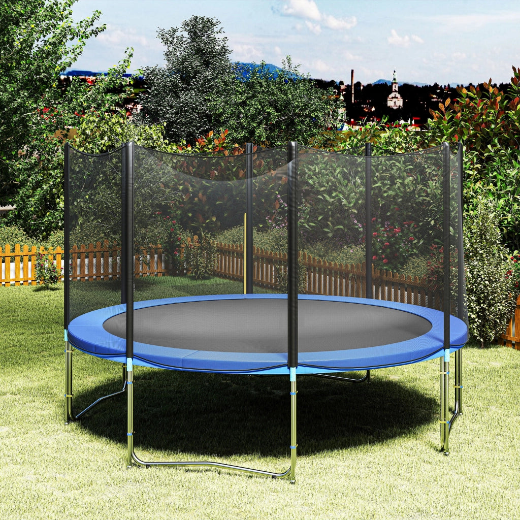 Copertura per Trampolino da Giardino ¨C Minimal ¨C Blu ?366cm