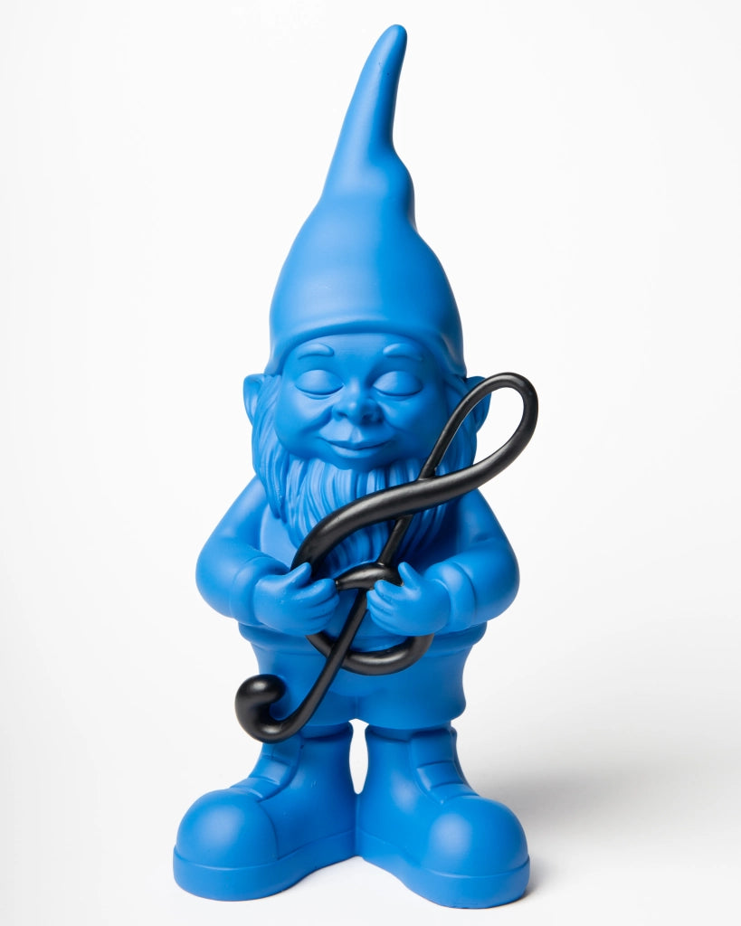 Statua nano music blu 29 cm