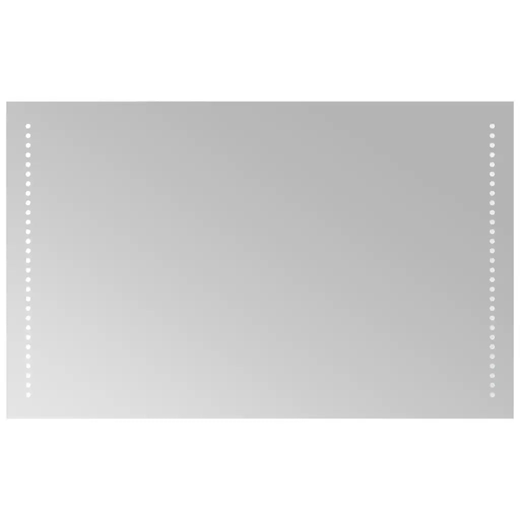 Specchio da Bagno con Luci LED 80x50 cm 151729